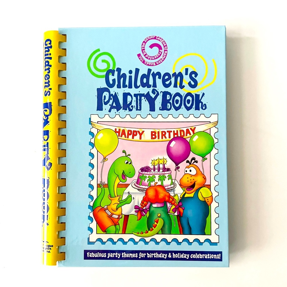 Nostalgic Children’s Party Book by The Junior League of Hampton Road - New!